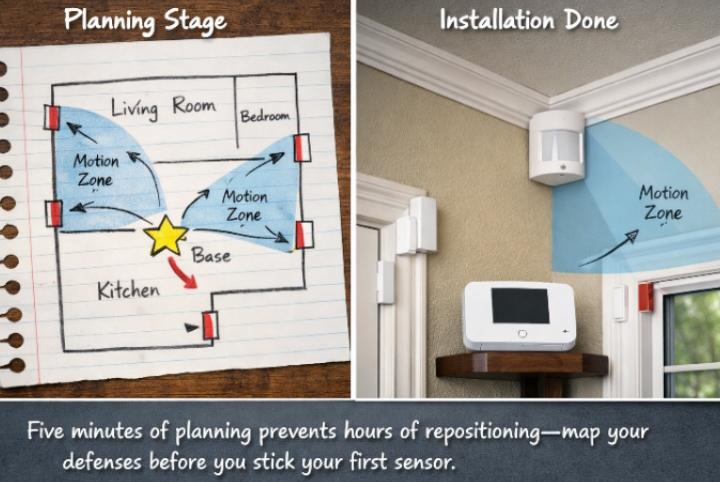 simple DIY home alarm