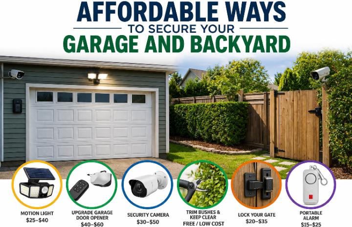Read more about the article Affordable Ways to Secure Your Garage and Backyard