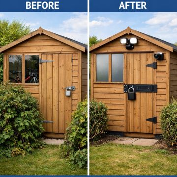 How to deter people from your shed