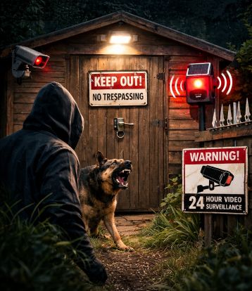 How to Deter People from Your Shed