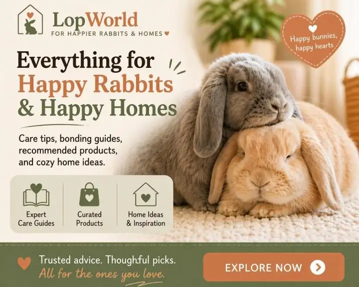 LopWorld lop rabbits care, health tips
