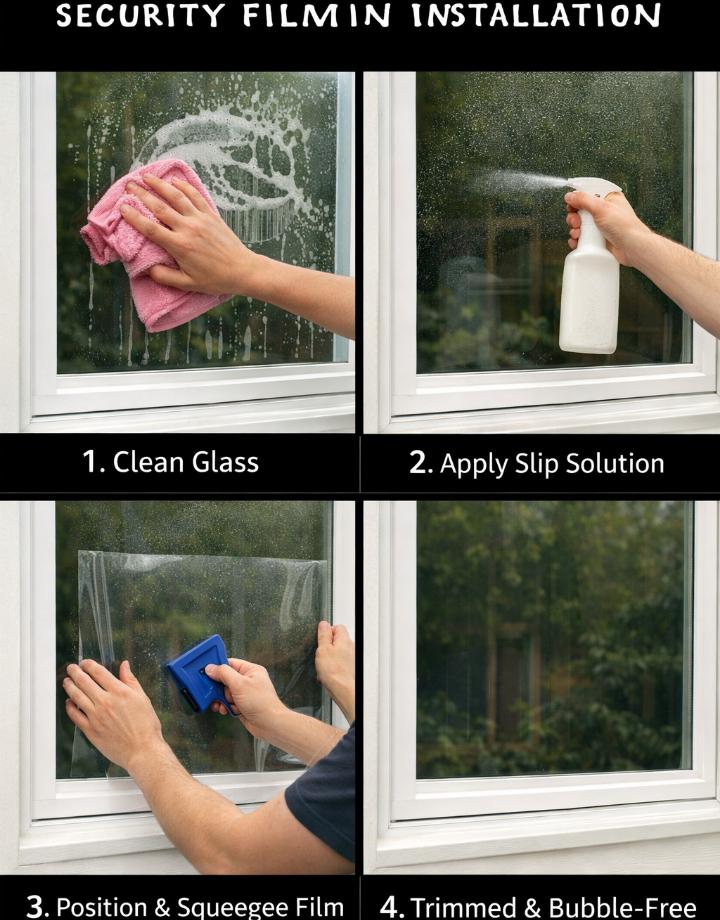 Secure Back and Side Windows from Intruders