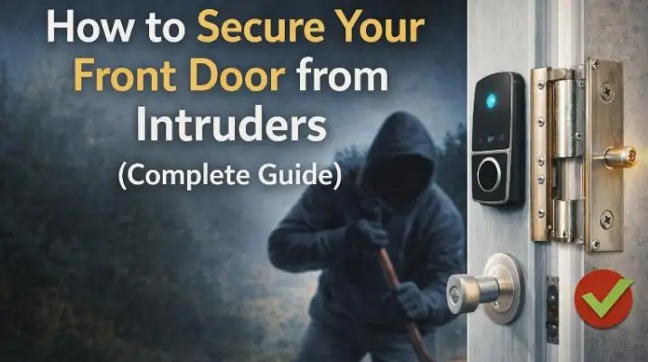 Read more about the article How to Secure Your Front Door from Intruders (Complete Guide)