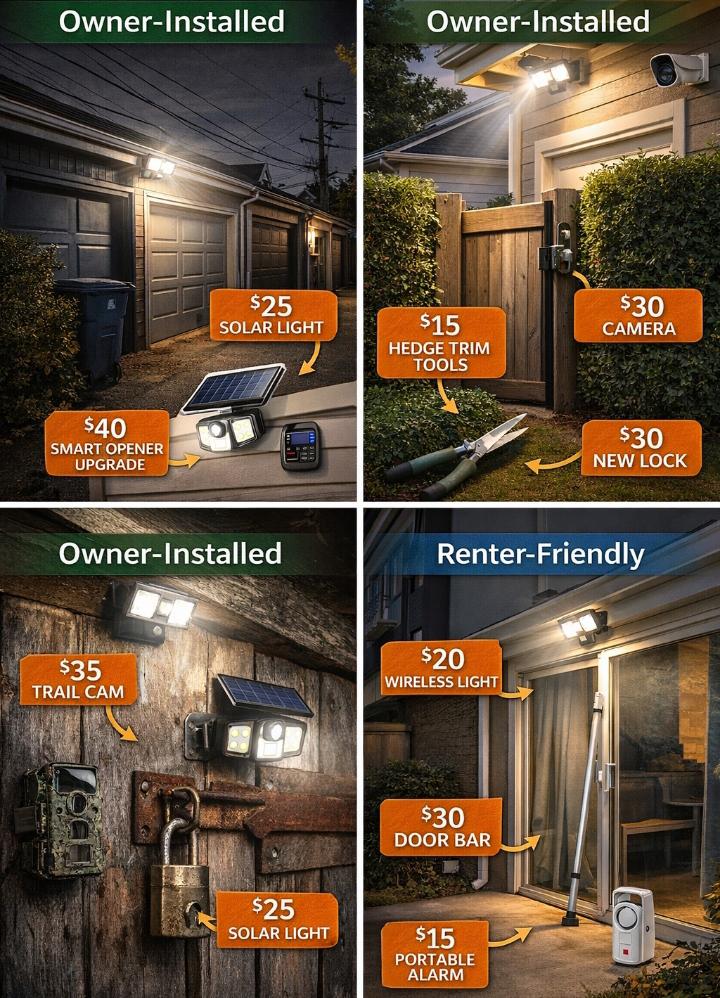 Secure Your Garage and Backyard