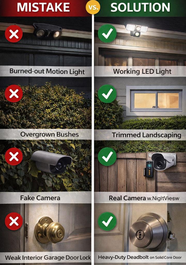 Secure Your Garage and Backyard