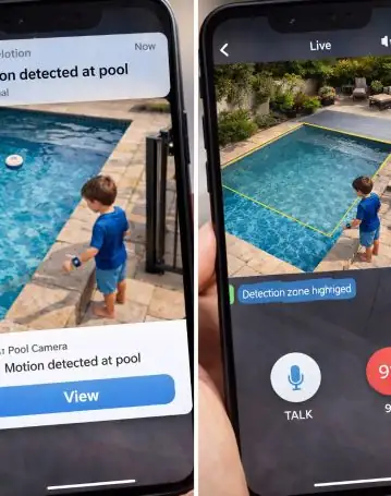 Smart Home Security Devices for swimming Pools
