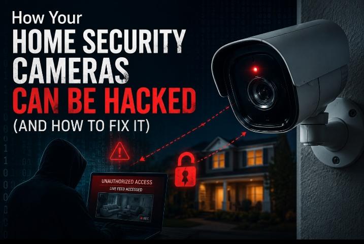 Read more about the article How Your Home Security Cameras Can Be Hacked (And How to Fix It)