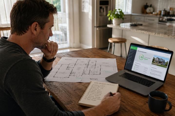 How to Use Your Home Burglary Risk Score to Build a Home Security Plan