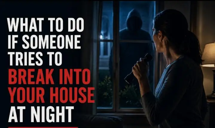 Read more about the article What to Do If Someone Tries to Break Into Your House at Night