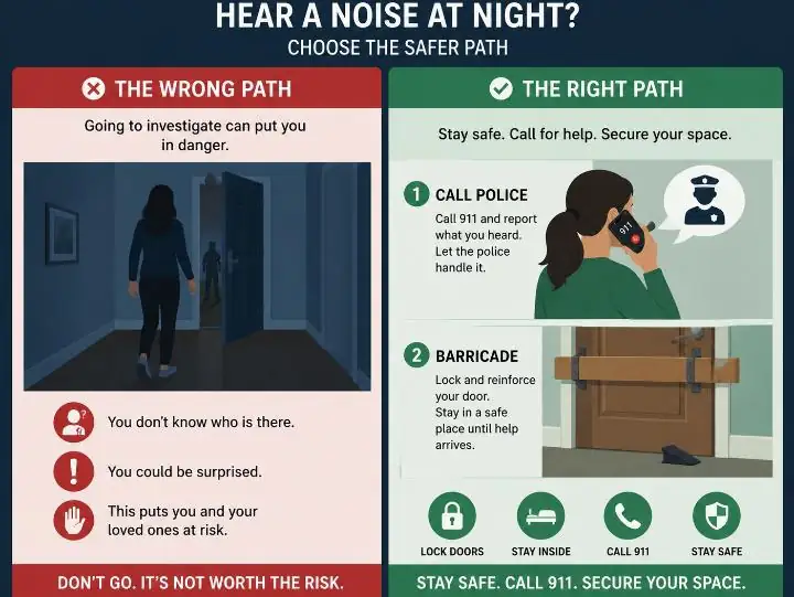 What to Do If Someone Tries to Break Into Your House at Night