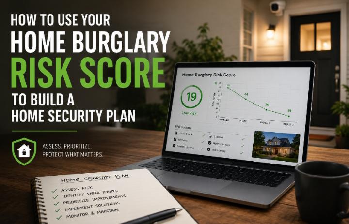 You are currently viewing How to Use Your Home Burglary Risk Score to Build a Home Security Plan