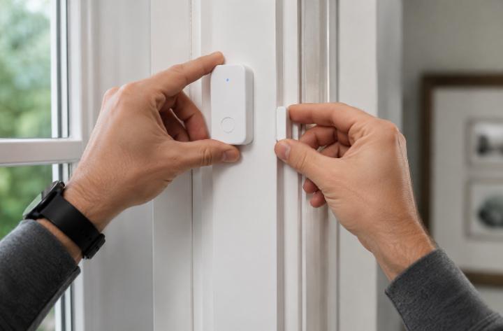 Clearly shows how simple and accessible DIY alarm installation actually is,  High Burglary Risk Score