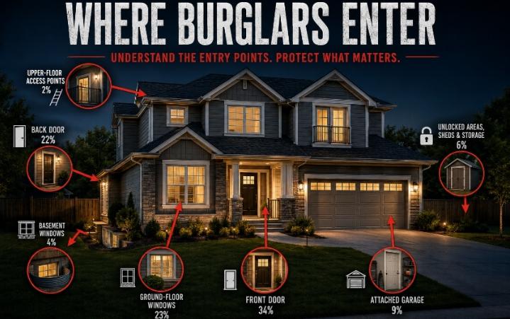 You are currently viewing Where Do Burglars Usually Enter a House First